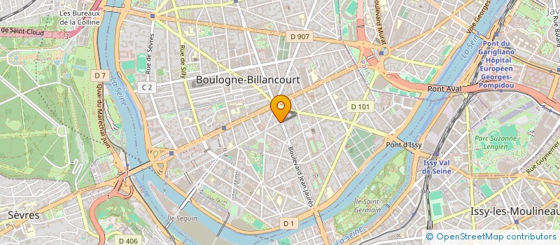 localisation de l'entreprise TARTINES & CIE à BOULOGNE-BILLANCOURT