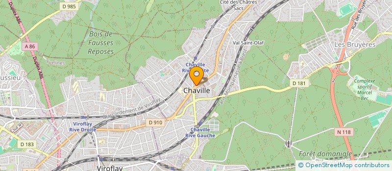 localisation de l'entreprise TARTINES ET PAPILLOTTES à CHAVILLE