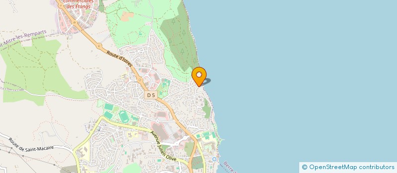 localisation de l'entreprise TARTIZZA  MARTIGUES