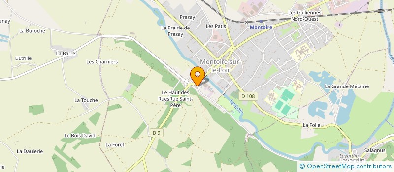 localisation de l'entreprise TARTOM  MONTOIRE-SUR-LE-LOIR