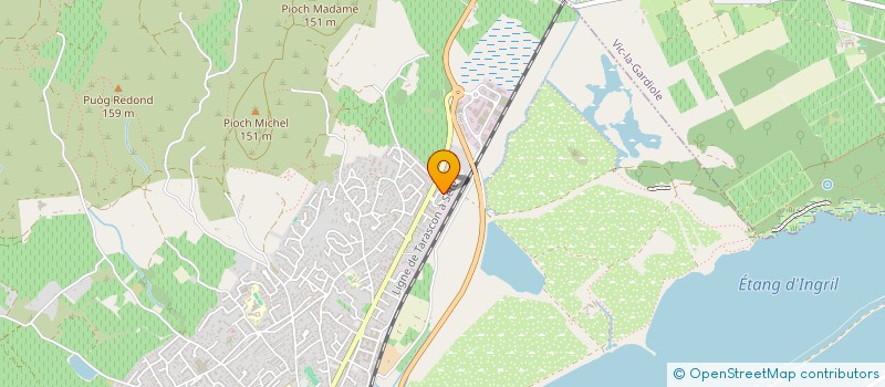 localisation de l'entreprise TARTOX IT  FRONTIGNAN