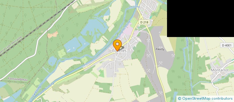 localisation de l'entreprise TARU-BGF  MORET-LOING-ET-ORVANNE