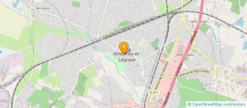 localisation de l'entreprise TARZA COIF  AMBARES-ET-LAGRAVE