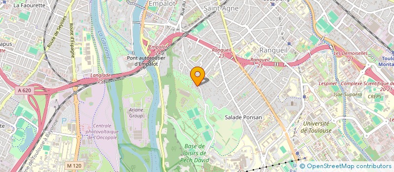 localisation de l'entreprise TARZAALI DANICAN  TOULOUSE