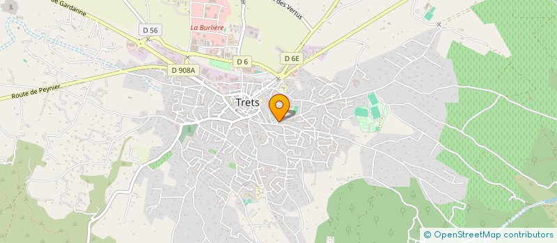 localisation de l'entreprise TARZAM à TRETS