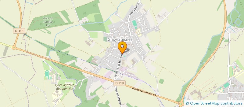 localisation de l'entreprise TARZAN VERT  GRISY-SUISNES