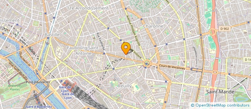 localisation de l'entreprise TAS BAI  PARIS