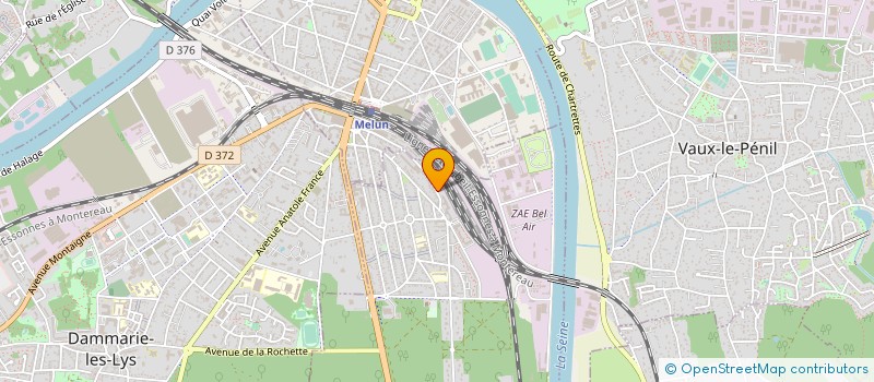 localisation de l'entreprise TAS BATIMENT à LA ROCHETTE