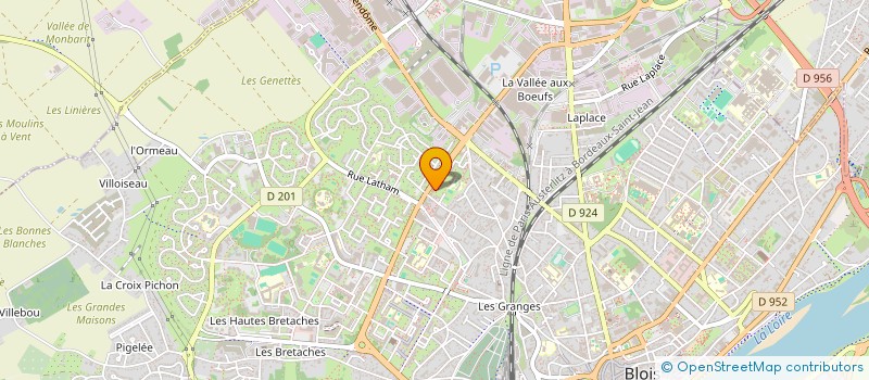 localisation de l'entreprise TAS-BUL  BLOIS