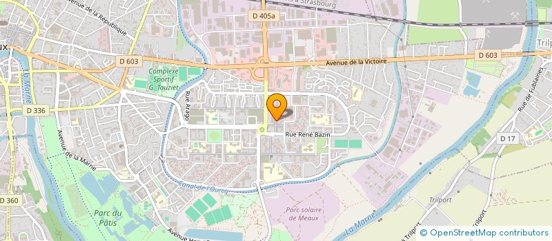 localisation de l'entreprise TAS PARIS à MEAUX