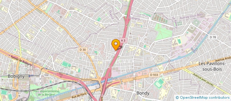 localisation de l'entreprise TASARIM  BOBIGNY