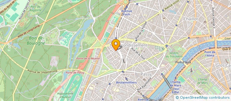 localisation de l'entreprise TASC INTERNAT TRADE ASSISTANCE SCE CONST  PARIS