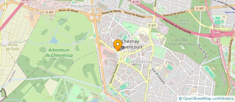 localisation de l'entreprise TASCA à LE CHESNAY-ROCQUENCOURT