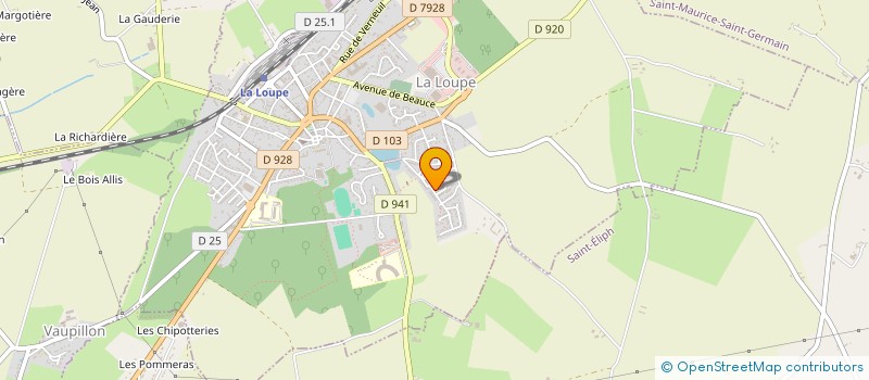 localisation de l'entreprise TASCI à LA LOUPE