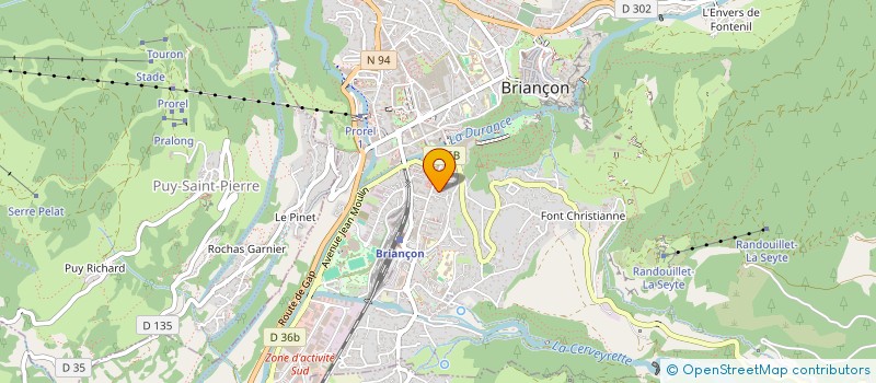 localisation de l'entreprise TASDIBI SCI à BRIANCON