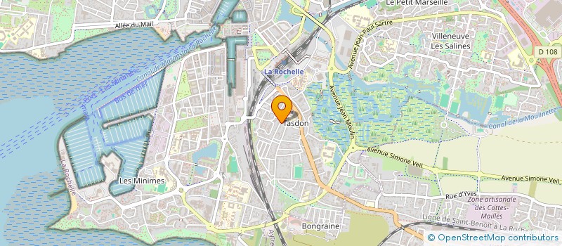 localisation de l'entreprise TASDON 3  LA ROCHELLE