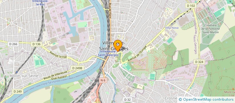 localisation de l'entreprise TASHA INVESTISSEMENTS  VILLENEUVE-SAINT-GEORGES