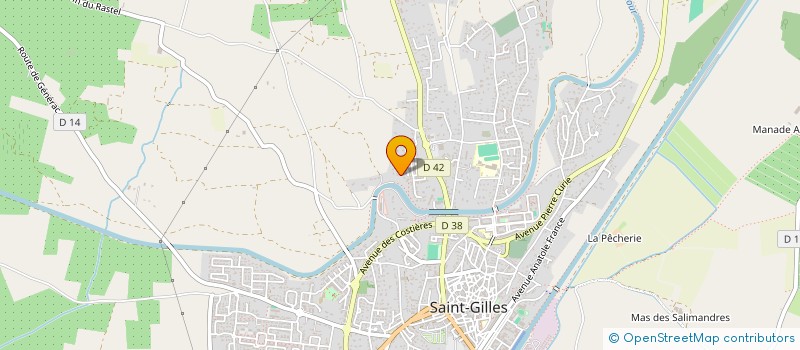 localisation de l'entreprise TASIMMO 2 à ST GILLES