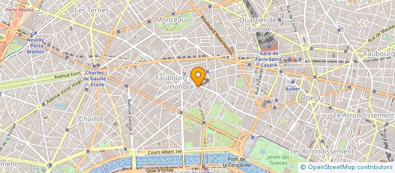 localisation de l'entreprise TASIS FRANCE à PARIS