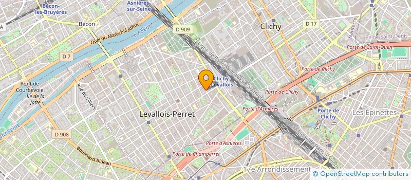 localisation de l'entreprise TASK INFORMATIC à LEVALLOIS-PERRET