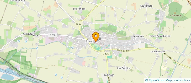 localisation de l'entreprise TASKARA, SOCIETE CULTURELLE  ALLEX