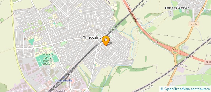 localisation de l'entreprise TASKIRAN RENOV ET CO à GOUSSAINVILLE