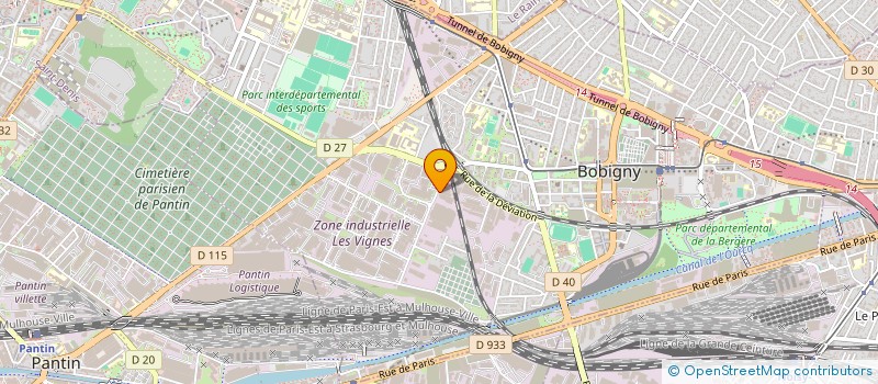 localisation de l'entreprise TASLITE AUTOMOBILES  BOBIGNY