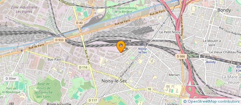 localisation de l'entreprise TASLITE IMMOBILIER à NOISY-LE-SEC