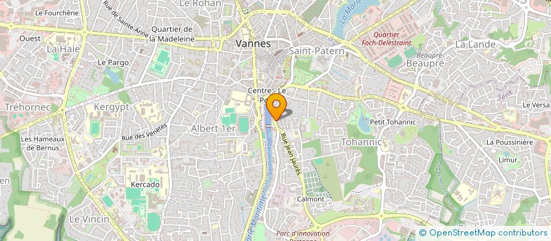 localisation de l'entreprise TASMANIE à VANNES