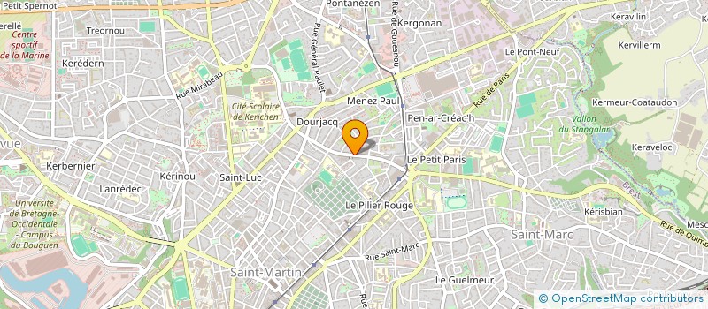 localisation de l'entreprise TASNIM à BREST