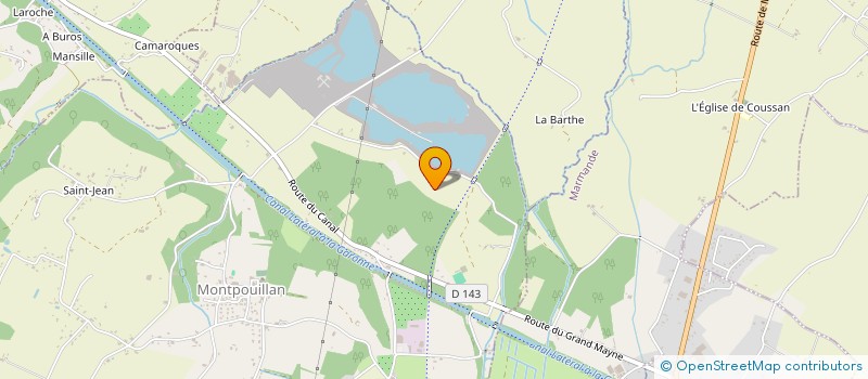localisation de l'entreprise TASO TRAVAUX AGRICOL SUD OUEST à MONTPOUILLAN