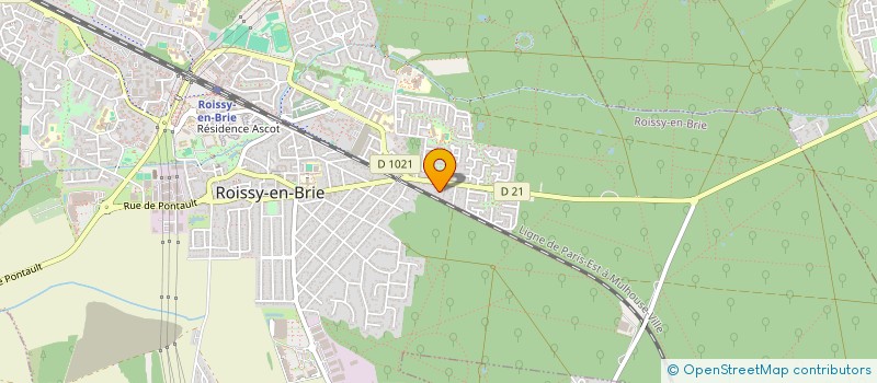 localisation de l'entreprise TASQUINE à ROISSY-EN-BRIE
