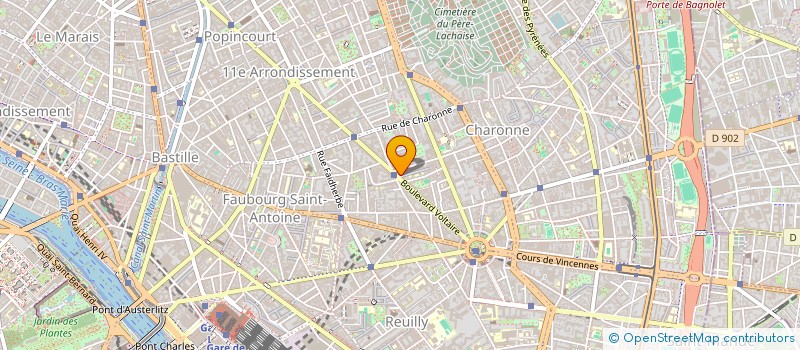 localisation de l'entreprise TASSADIT  PARIS