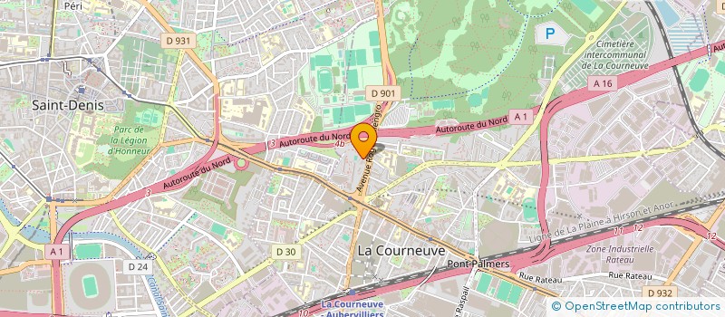 localisation de l'entreprise TASSALAHT à LA COURNEUVE