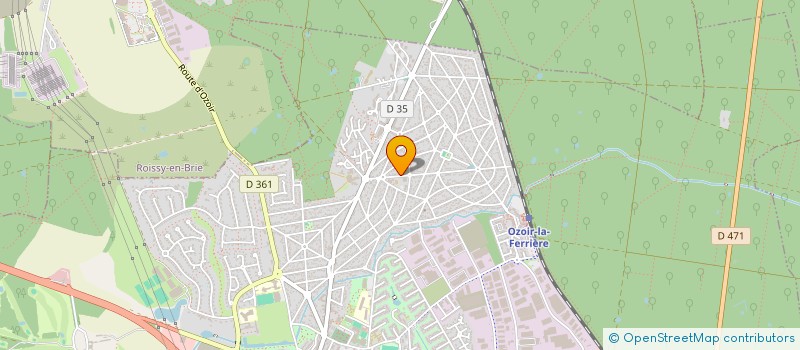 localisation de l'entreprise TASSART EYRAUD DAGNEAUX à OZOIR-LA-FERRIERE
