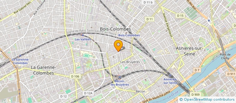 localisation de l'entreprise TASSART INVESTMENTS  ASNIERES-SUR-SEINE