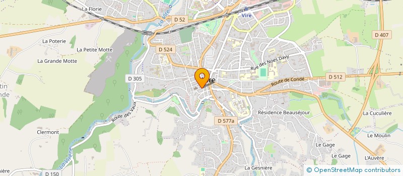 localisation de l'entreprise TASSASONIA à VIRE-NORMANDIE