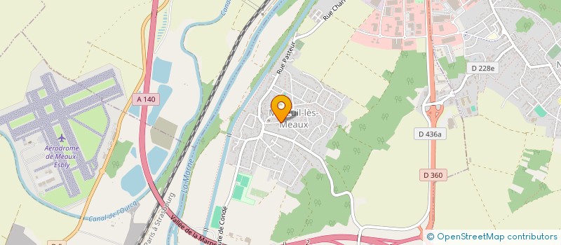 localisation de l'entreprise TASSERIE GENEIX ASSOCIES à MAREUIL-LES-MEAUX