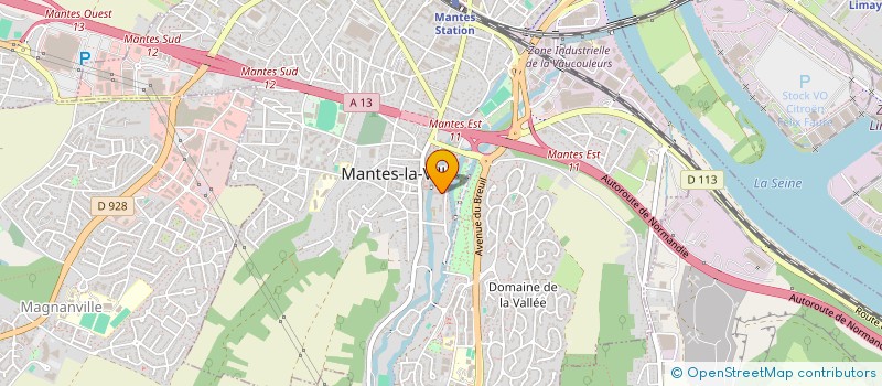 localisation de l'entreprise TASSI  MANTES-LA-VILLE