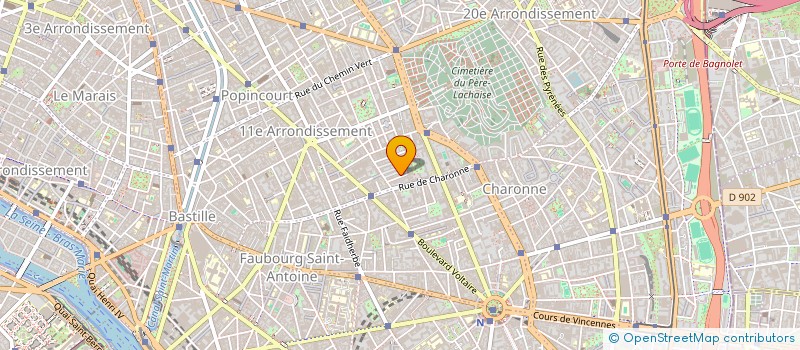 localisation de l'entreprise TASSIA CANELLIS à PARIS