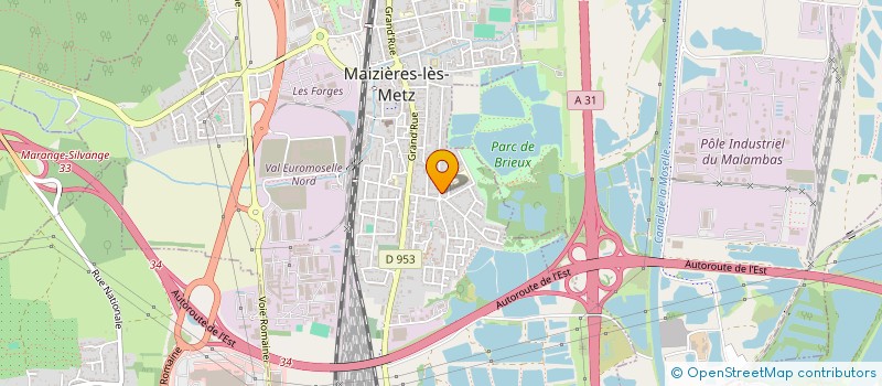 localisation de l'entreprise TASSIGNY 57280  MAIZIERES-LES-METZ