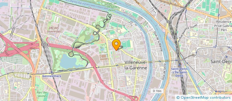 localisation de l'entreprise TASSIGNY à VILLENEUVE-LA-GARENNE