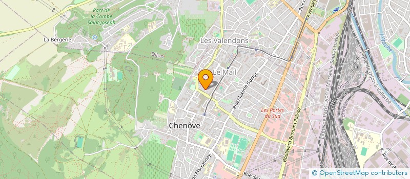 localisation de l'entreprise TASSIGNY à CHENOVE