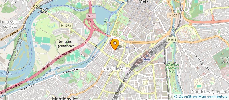 localisation de l'entreprise TASSIGNY  METZ