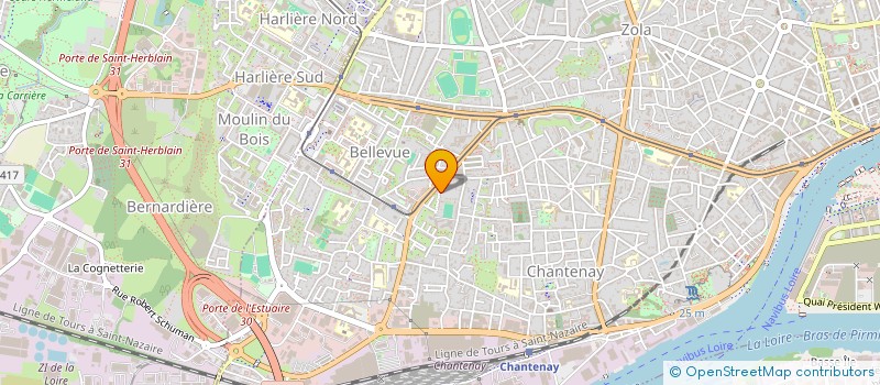 localisation de l'entreprise TASSIN BIZEUL  NANTES