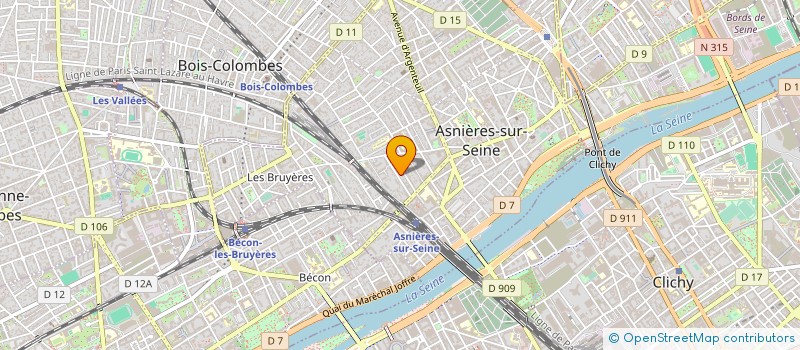 localisation de l'entreprise TASSIN INSTRUMENTS à ASNIERES-SUR-SEINE
