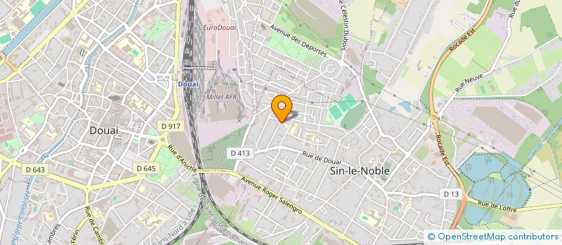 localisation de l'entreprise TASSIN K & L  SIN-LE-NOBLE