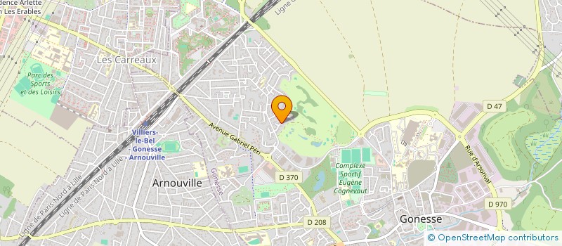 localisation de l'entreprise TASSIN SERVICES à GONESSE