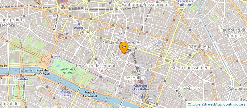 localisation de l'entreprise TASSINARI & CHATEL à PARIS