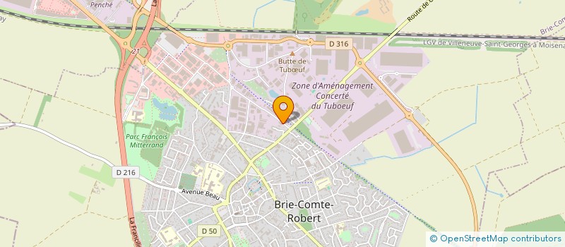 localisation de l'entreprise TASSONE BATIMENT à BRIE-COMTE-ROBERT